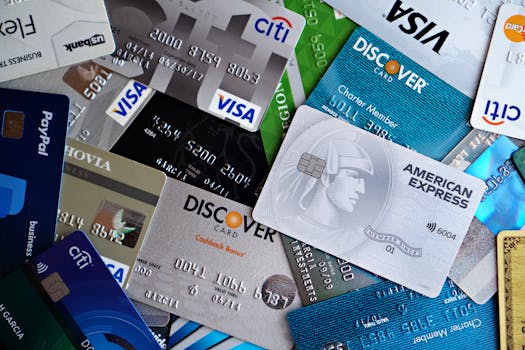 Credit Cards on Table